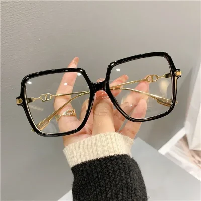 Women's Oversized Square Retro  Eyewear