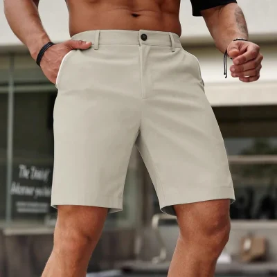 Men's British Style Suit Shorts