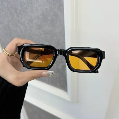 Luxurious Rectangle Sunglasses Women Men