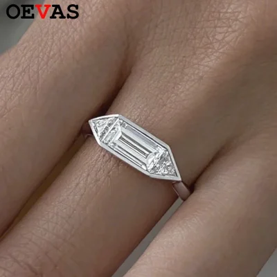 1.4CT Moissanite Rings for Women S925 Sterling Silver